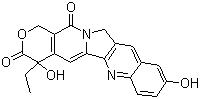 10-羟基喜树碱（CAS号：19685-09-7）的结构式