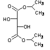 structue of Diisoprropyl D-tartrate CaS NO.: 62961-64-2.